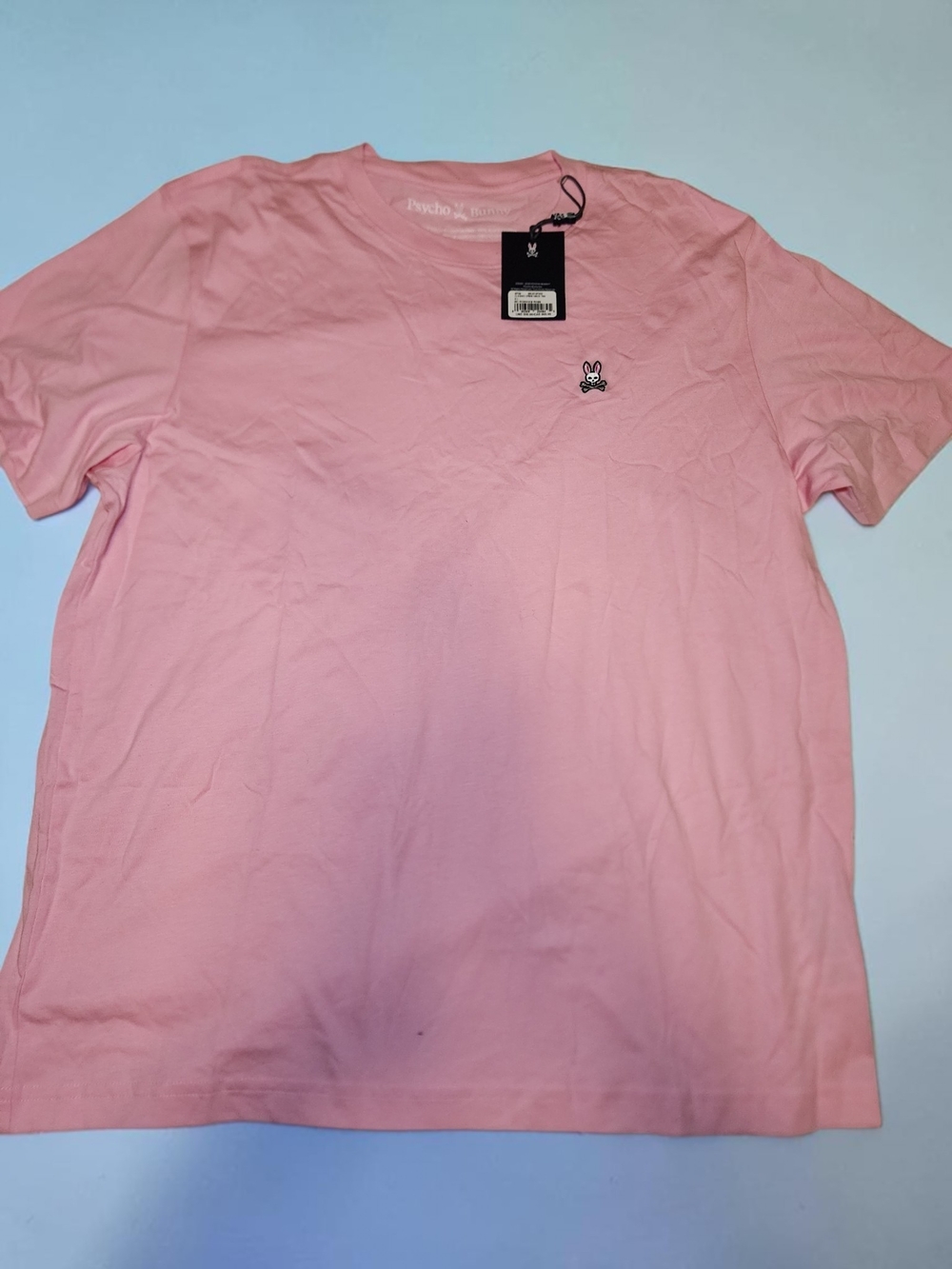 Psycho Bunny Light Pink Short Sleeve Crewneck Tee